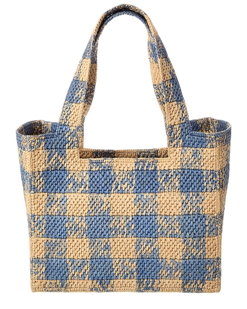 Loewe Font Raffia Tote