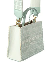 Givenchy G Mini Canvas & Leather Tote