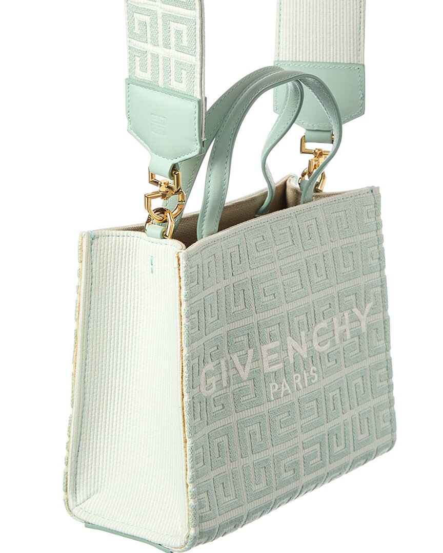 Givenchy G Mini Canvas & Leather Tote