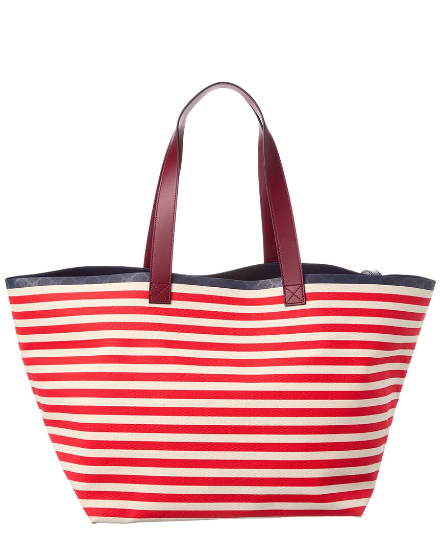 Gucci Canvas & Leather Tote