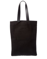 Jil Sander Large Canvas & Leather Tote