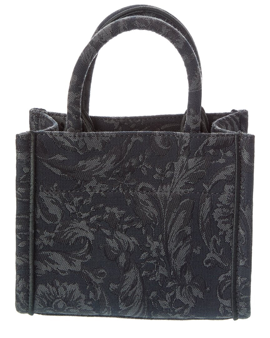 Versace Athena Barocco Mini Canvas Tote