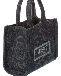 Versace Athena Barocco Mini Canvas Tote