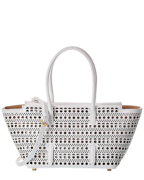 ＊mina ＊ Alaïa Neo Mina 20 Leather Tote – Bluefly