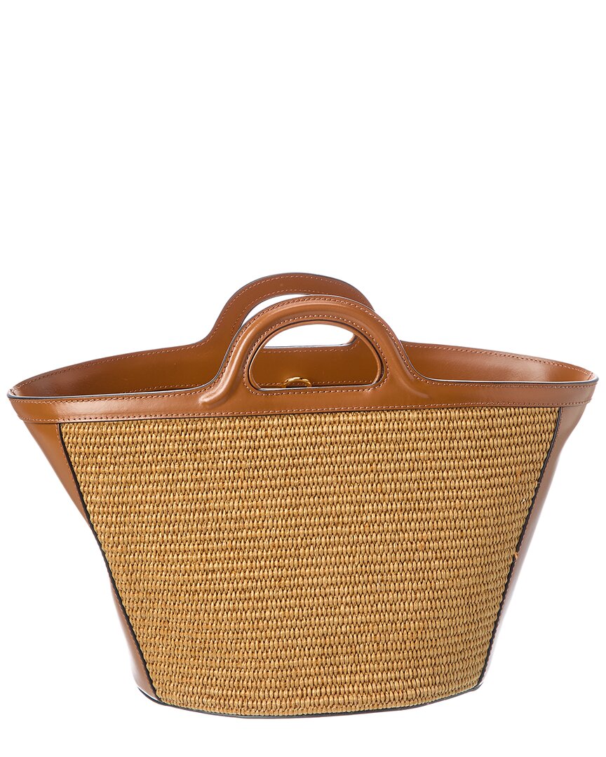 Marni Tropicalia Small Leather Tote