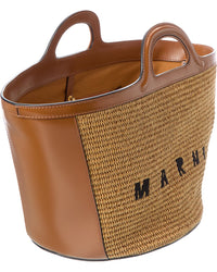 Marni Tropicalia Small Leather Tote
