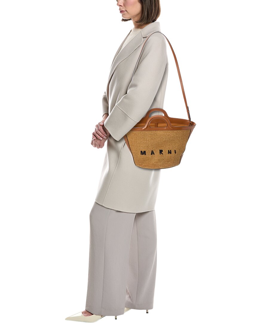 Marni Tropicalia Small Leather Tote