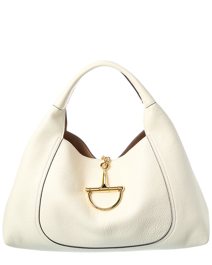 Gucci Softbit Maxi Leather Shoulder Bag