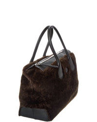 Tod’S Di Large Leather & Shearling Tote