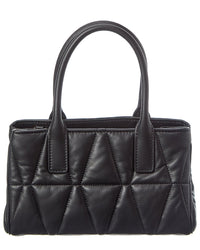 Versace Medusa Quilted Leather Tote
