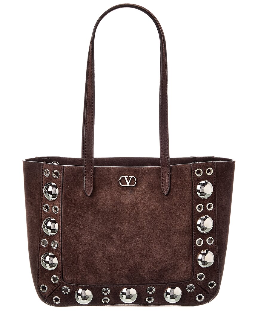 Dnu Pack Valentino Nellcote Mini Suede Tote