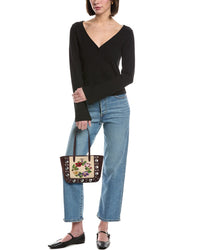 Valentino Nellcote Mini Suede Tote