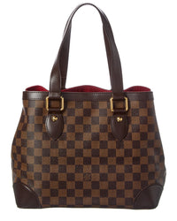Louis Vuitton Louis Vuitton Brown Damier Ebene Coated Canvas Hampstead Pm (Authentic