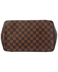 Louis Vuitton Louis Vuitton Brown Damier Ebene Coated Canvas Hampstead Pm (Authentic
