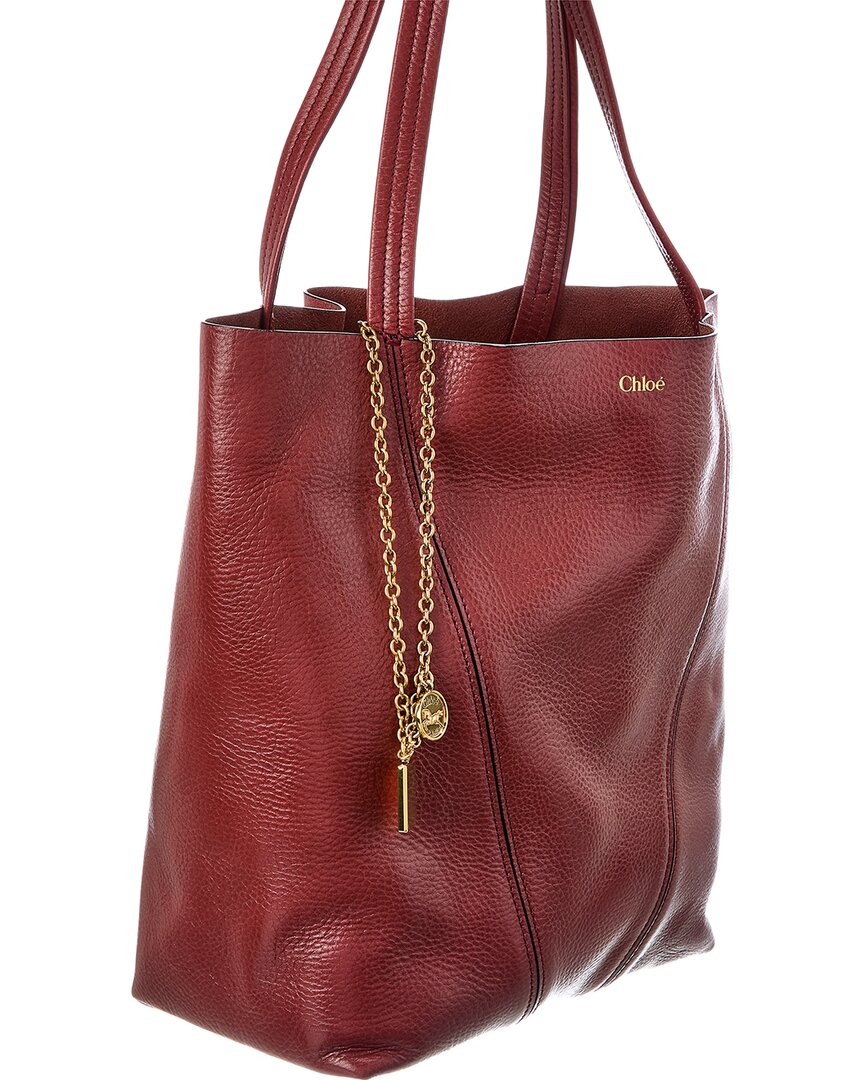 Chloé Chloé Spin Leather Tote