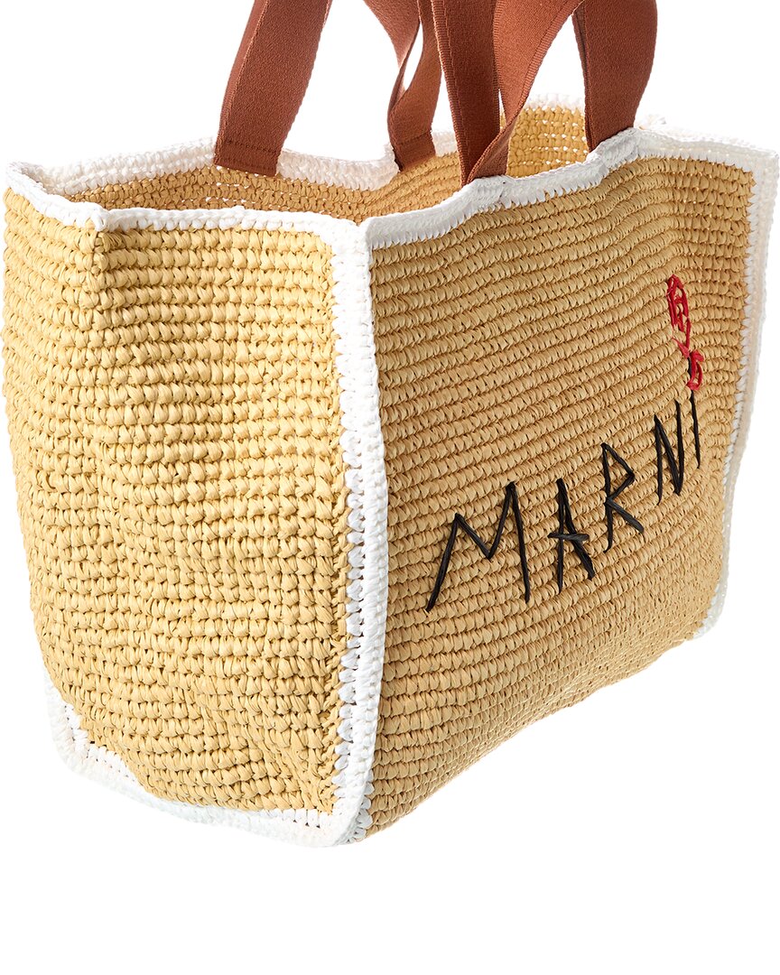 Marni Macrame Sillo Shopper Tote