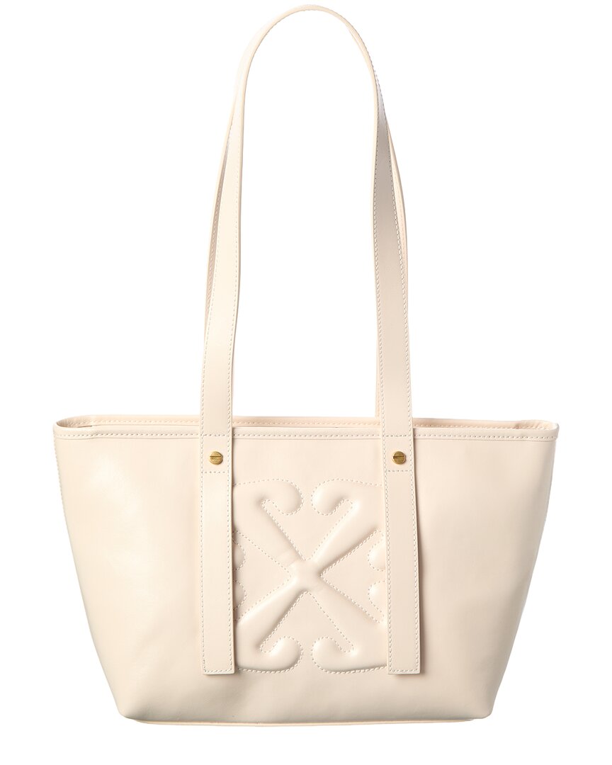 Off-White™ East West Small Leather Tote