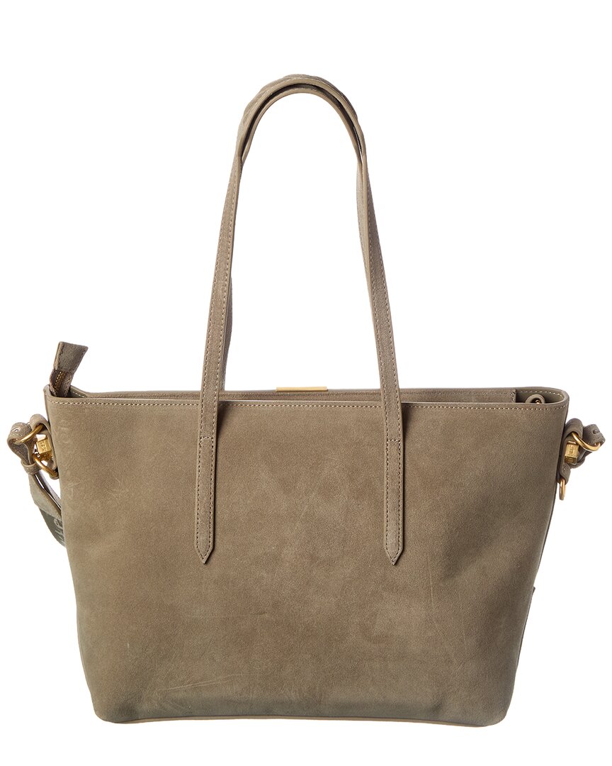Off-White™ Diagonal Suede Tote
