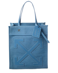 Off-White™ Boxy Large Canvas & Leather Tote