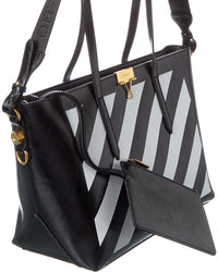 Off-White™ Diagonal Leather Tote