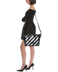 Off-White™ Diagonal Leather Tote