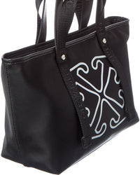 Off-White™ East West Small Leather-Trim Tote