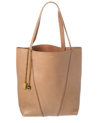 Chloé Logo Leather Tote