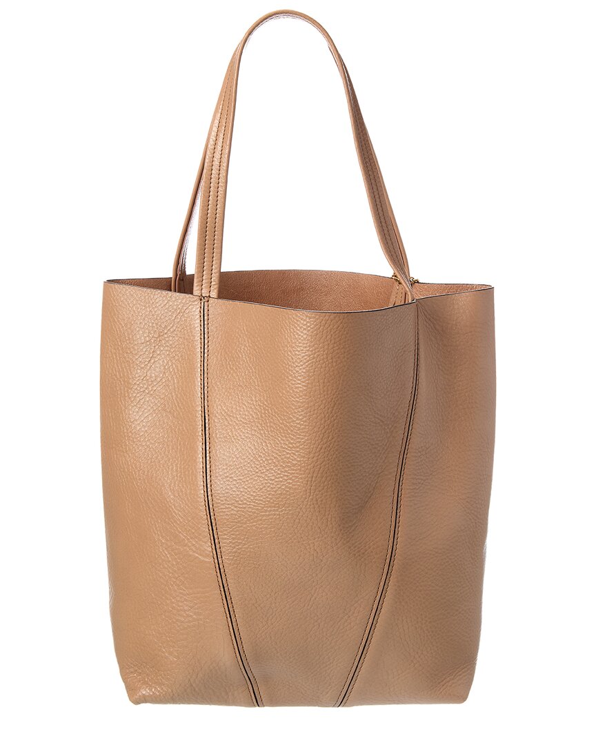 Chloé Logo Leather Tote