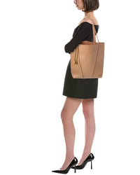 Chloé Logo Leather Tote