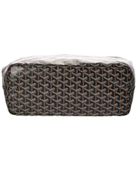 Goyard Black Goyardine Coated Canvas Saint Louis Pm (Authentic Pre-Loved)