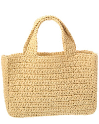 Valentino Viva Small Raffia Tote