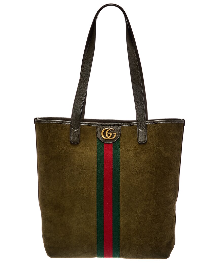 Gucci Gucci Ophidia Medium Suede Tote