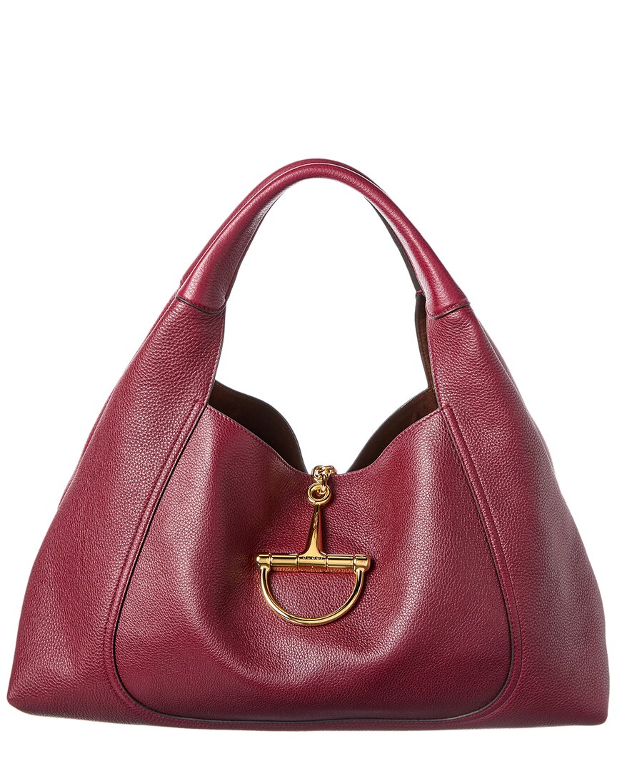Gucci Gucci Softbit Maxi Leather Shoulder Bag