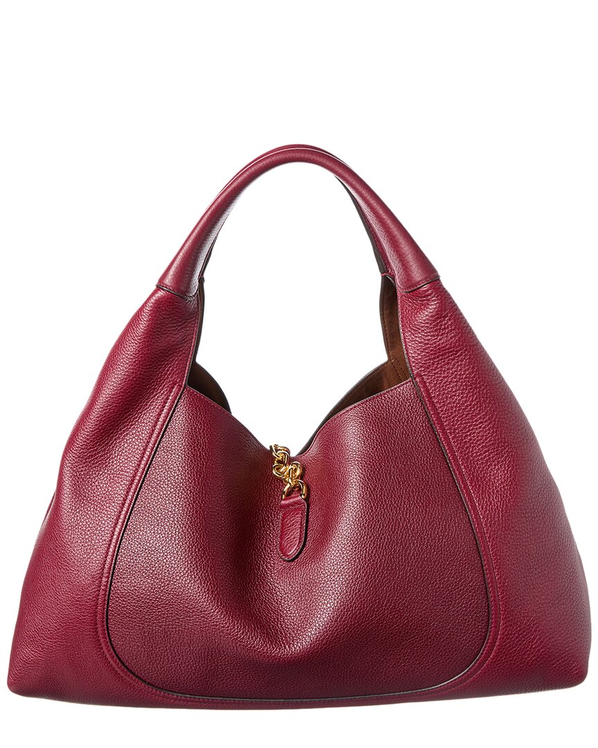 Gucci Gucci Softbit Maxi Leather Shoulder Bag