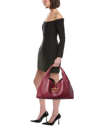 Gucci Gucci Softbit Maxi Leather Shoulder Bag