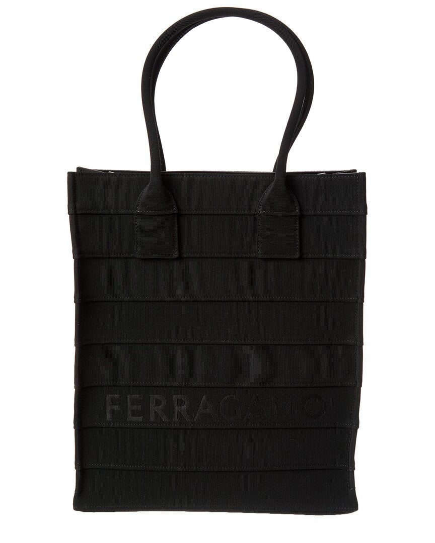 Ferragamo Logo Tote Black ONE SIZE