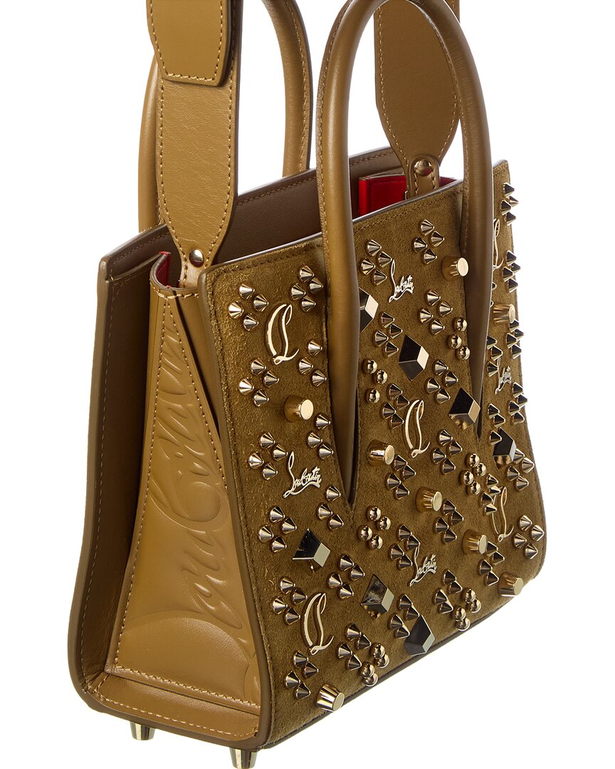 Christian Louboutin Paloma Suede & Leather Tote