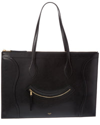 CELINE Celine Flat Cabas New Luggage Leather Tote