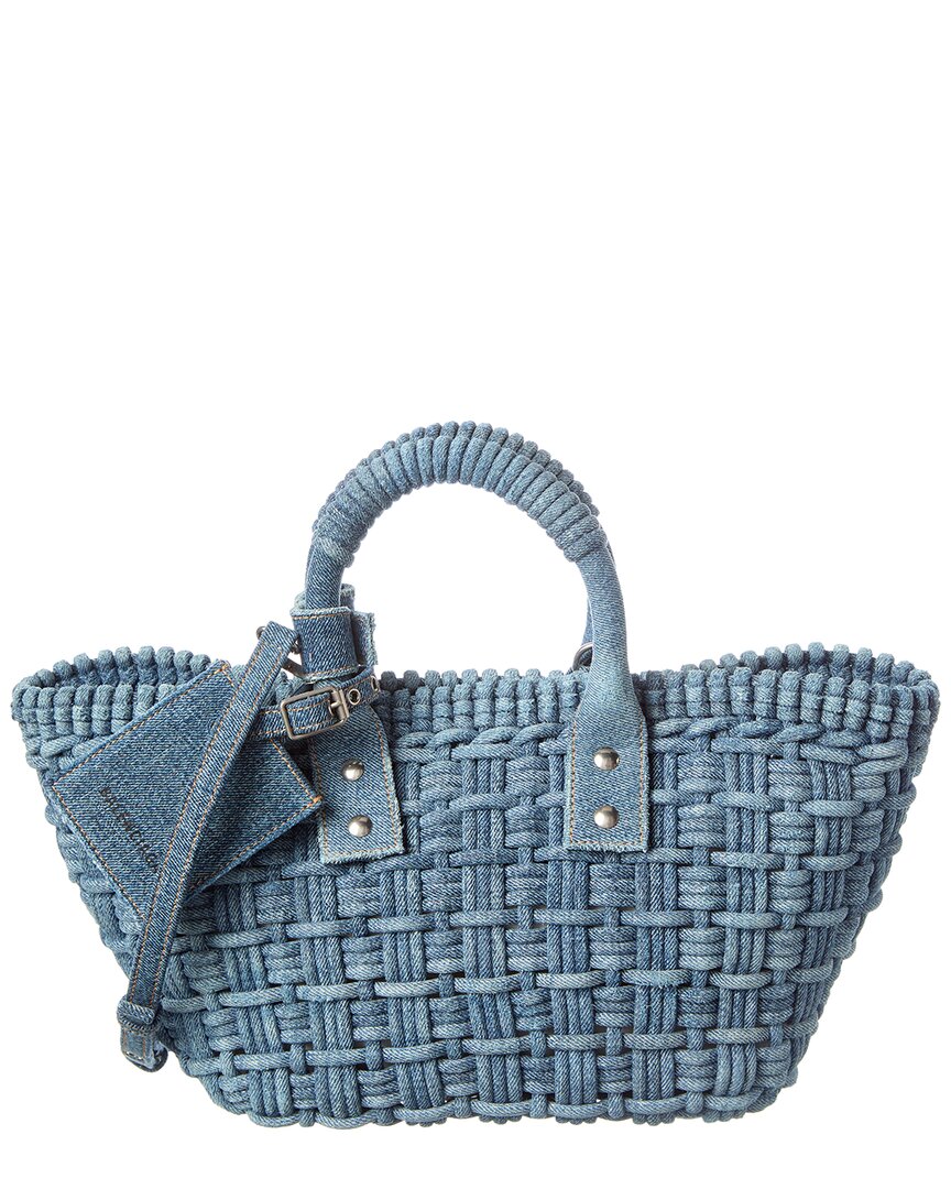 Balenciaga Balenciaga Bistro Denim Basket Tote