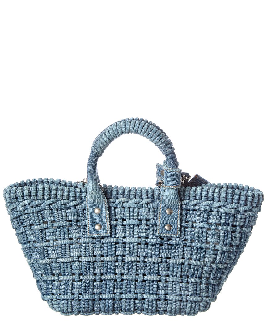 Balenciaga Balenciaga Bistro Denim Basket Tote