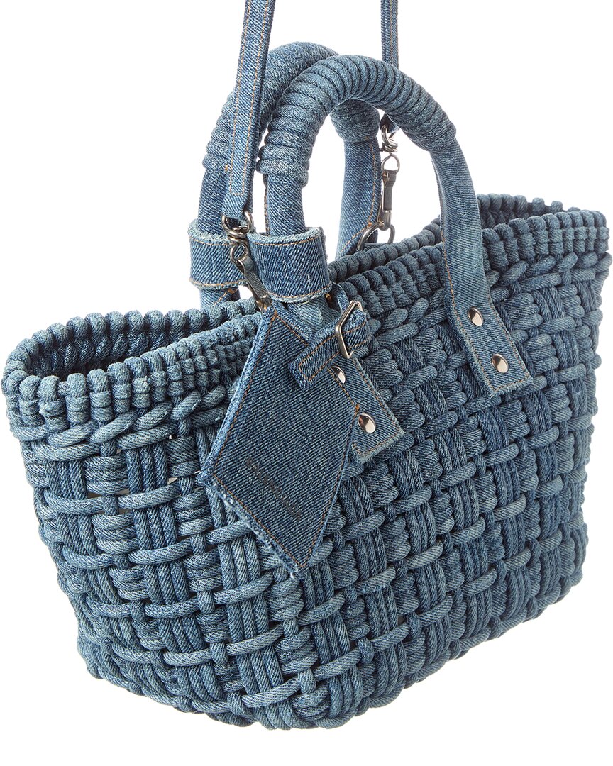 Balenciaga Balenciaga Bistro Denim Basket Tote