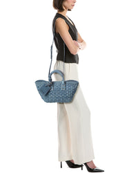 Balenciaga Balenciaga Bistro Denim Basket Tote