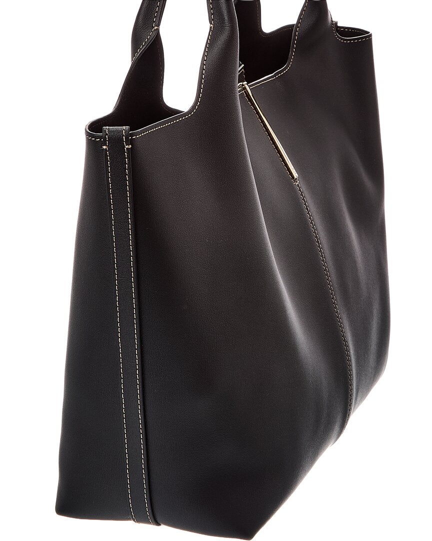 TOD's Tod's Logo Medium Leather Tote