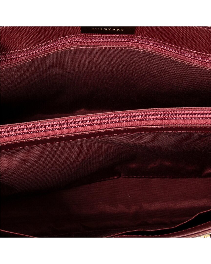 Burberry Burberry Beige & Brown Nova Check Canvas Rectangular Tote (Authentic Pre-