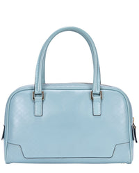Gucci Gucci Blue Micro-Guccissima Leather Capri Bowler Tote (Authentic Pre-Loved)