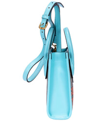 Gucci Gucci Beige & Blue Supreme Coated Canvas Tiger Tote, Never Carried (Authentic