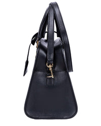 Saint Laurent Saint Laurent Black Smooth Calfskin Leather Baby Cabas, Never Carried