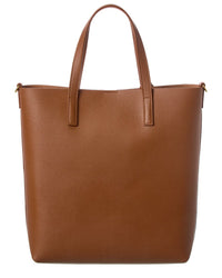 Saint Laurent Toy N/S Leather Shopper Tote