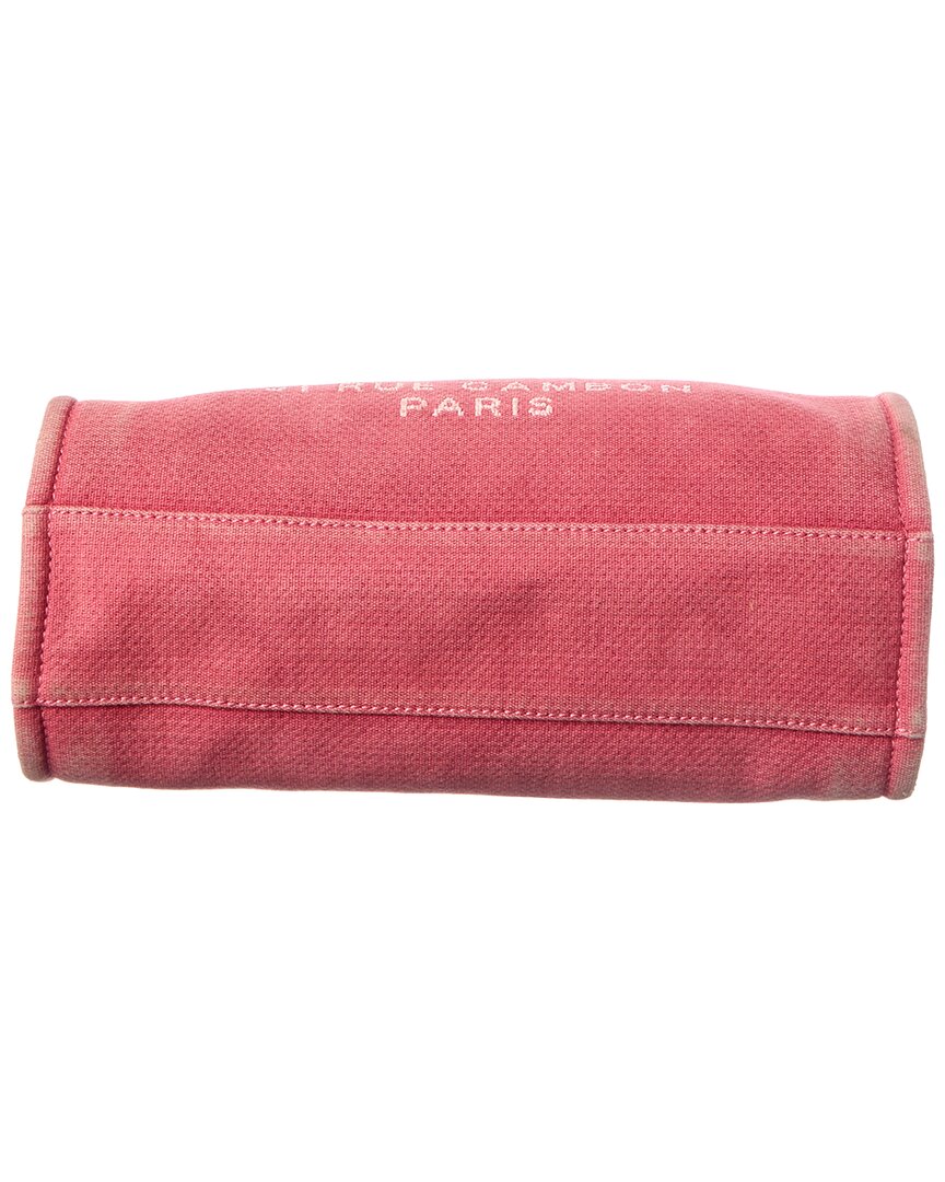 Chanel Pink Canvas Deauville (Authentic Pre-Loved)