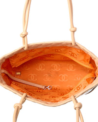 Chanel Beige Clair Leather Cambon Tote Large (Authentic Pre-Loved)